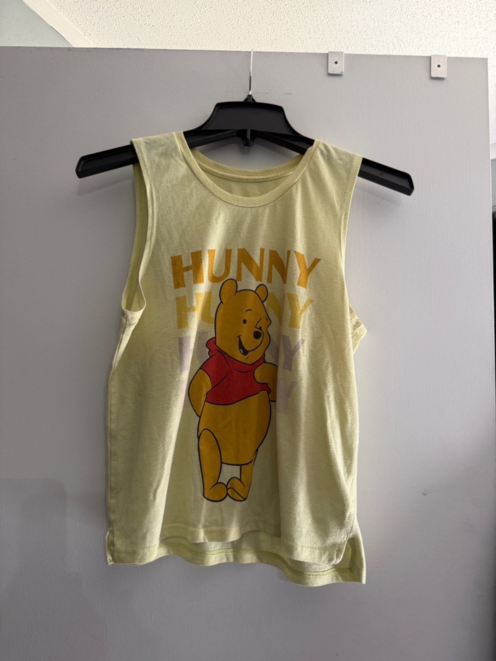 Winnie the Pooh 'Hunny' Yellow Kids Tank Top